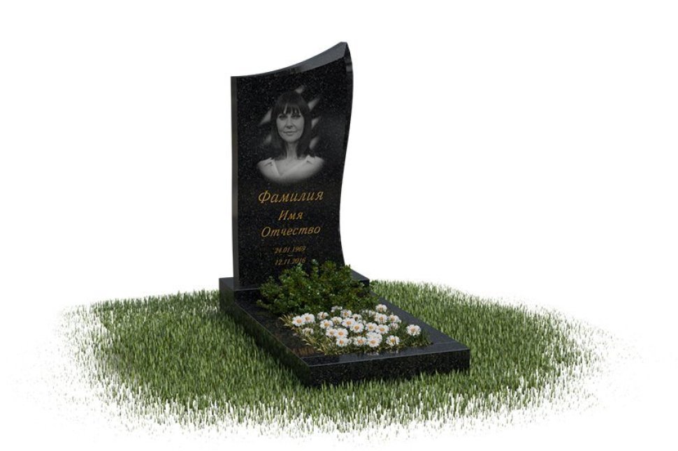 Классический памятник с элегантной формой 