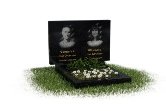 Классический горизонтальный памятник
